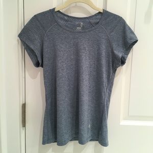 Grey Heathered Work Out Shirt Stio